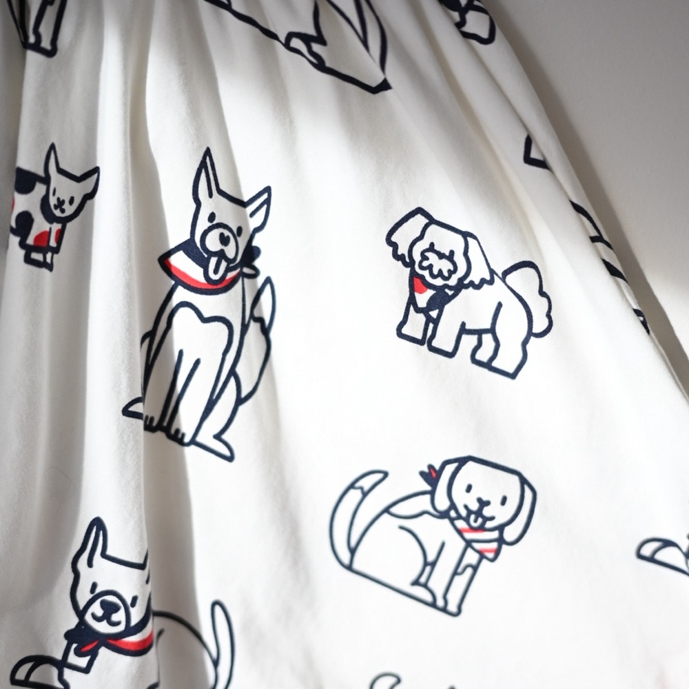 Girls NWOT 3T Monica + Andy Dress in “Red, White & Woof” Style - Picture 2 of 11